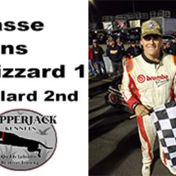 NASSE WINS BLIZZARD 1, POLLARD 2ND, TO BE CONTINUED SATURDAY AT 7 PM