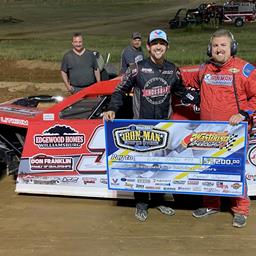 Blake Brown Beats Brucebilt Performance Iron-Man Modified Series Competition at Wartburg Speedway