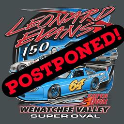 Leonard Evans 150 Postponed