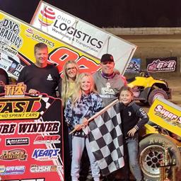 Wilson Sweeps Weekend to Earn First 410 Sprint Car Win in More Than Five Years