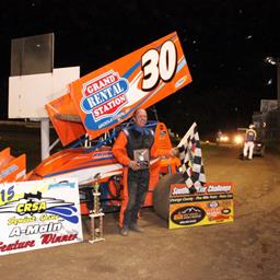 GOODRICH HOLDS OFF KISER IN CRSA EVENT AT FIVE MILE POINT SPEEDWAY