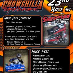 October 23, 2021 Race Day info