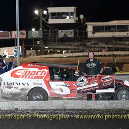 Laney and Avila take Anniversary checkers at Boone Speedway.