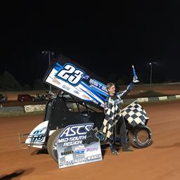 Brian Bell Gets One With ASCS Mid-South At Diamond Park