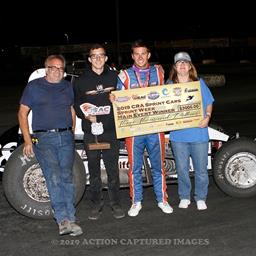 Chase Johnson Overcomes Obstacles to Win USAC/CRA Event at Petaluma Speedway
