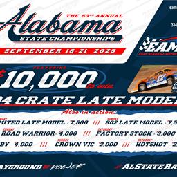 53rd Annual Alabama State Championships Lineup Is Set