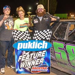 KASEMAN WINS FIRST DACOTAH SPEEDWAY VICTORY