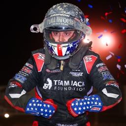 FINALLY! BACON BREAKS THROUGH AT CIRCLE CITY FOR FIRST USAC WIN OF ‘24
