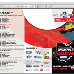 Spotters Guide and Schedule will be available at the Gates