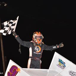 Hagar Hangs On for 16th Win of Season After Late-Race Pass at Riverside