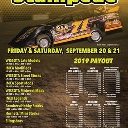 48th Annual Jamestown Stock Car Stampede - September 20th and 21st!