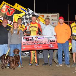 Dover Charges From 20th to Capture Carpet Land Nebraska 360 Sprints Event at I-80