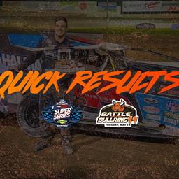‘BATTLE OF THE BULLRING 11’ RESULTS SUMMARY – ACCORD SPEEDWAY TUESDAY, MAY 14, 2024