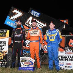 DIAMONDS ARE SWEET: Brad Sweet Scores $25,000 Diamond Classic at Lucas Oil Speedway