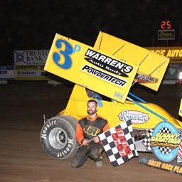 JOSH PIENIAZEK CLAIMS SECOND CRSA FEATURE OF 2015 AT ALBANY SARATOGA SPEEDWAY