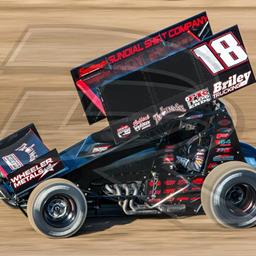 Bruce Jr. Battles Back from Early Flip, Charges from 23rd to 7th at Salina Highbanks