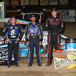 Grant gets 3rd USAC Sprint Car win in a row, taming Fremont