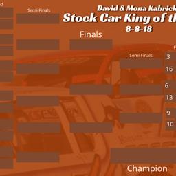 Stock Car King of the Hill 8-8-18