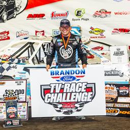 Moran Wins Close Battle for Brandon Ford TV Race Challenge