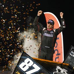 Reutzel captures Kubota High Limit Diamond Classic opener at Lucas Oil Speedway