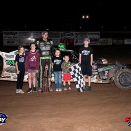 Buzzy Adams wins Fourth of July special at Rice Lake