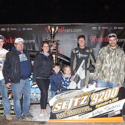 Turnbull Dominates 13th Annual John Seitz Memorial at River Cities Speedway