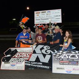 Michael Miller Triumphs In ASCS Gulf South/SOS Showdown at Battleground Speedway