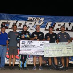 Alberson Tops Erb Jr.--  Holds On To Win Opening Night Of &quot;Corn State Nationals&quot;