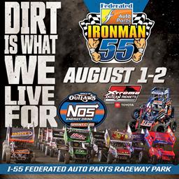 Ironman 55 hits the highbanked bullring of I-55 this Friday &amp; Saturday, August 1st-2nd