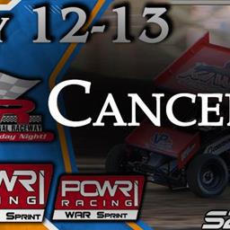 Midwest Dirt Nationals with POWRi Sprint Leagues Canceled Due to Soaking Rainfall