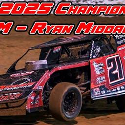 Ryan Middaugh Masters 2025 POWRi A-Mod Season to Claim Championship
