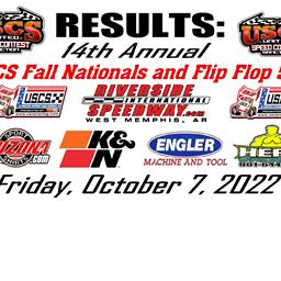USCS Fall Nationals 2022 &amp; 14th USCS Flip Flop 50 Pole Night results