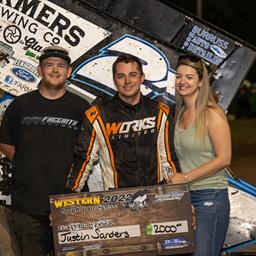 Justin Sanders Doubles Up 2022 Speedweek Northwest Winning Account At CGS With Wednesday Night Victory