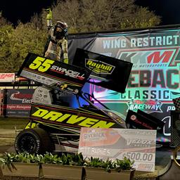 Barnes Sweeps Lucas Oil NOW600 Series Restricted ‘A’ Class Action During KKM Giveback Classic Opener at Port City Raceway