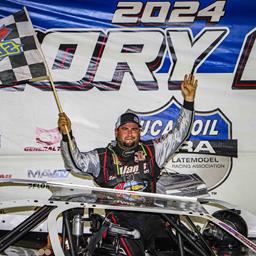 Gustin does it again at Lucas Oil MLRA Fall Nationals as front of Big Buck 50 field set