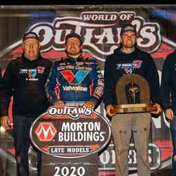 Brandon Sheppard Claims Third World of Outlaws Title