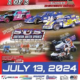 July 13th Race Day Schedule - Welcome Southern United Sprints!