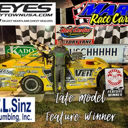 Mars Wins First Career Late Model Feature at Red Cedar