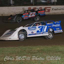 Magnolia Motor Speedway (Columbus, MS) – Crate Racin&amp;#39; USA – Governor&amp;#39;s Cup – July 12th-13th, 2024. (Chris McDill Photo)