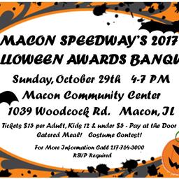 Macon Speedway Awards Banquet Coming Soon
