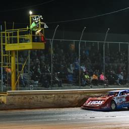 Pearson Powers to Lucas Oil Victory at Boyd’s Speedway