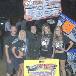 Andrews Earns $10,000 for Victory in POWRi 600cc Outlaw Micros’ 66 Mike Phillips Memorial