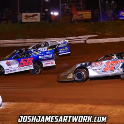 Tri-County Racetrack (Brasstown, NC) – Castrol FloRacing Night in America – FK Rod Ends Tar Heel 53 – October 12th, 2023. (Josh James photo)