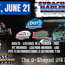 Celebrate the Start of Summer Vacation with Side-By-Side Racing Presented by Syracuse Haulers