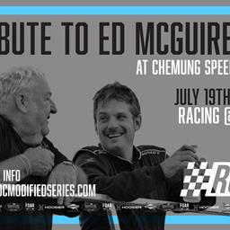 CHEMUNG SPEEDROME UP NEXT FOR RACE OF CHAMPIONS “FAMILY OF SERIES” WITH TRIBUTE TO ED MCGUIRE 51’S THIS SATURDAY, JULY 19