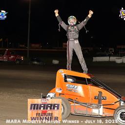 Mitchell Davis Wins Again in MARA Action at Lincoln Speedway