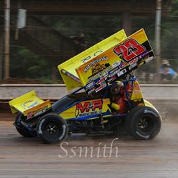 Lance Moss Tames ASCS Hurricane Area Super Sprints At Deep South Speedway