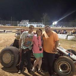 Jake Lucas driving the #27