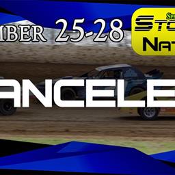 Constant Rainfall Forces September 25-28 StockMod Nationals Cancelation at Lake Ozark Speedway