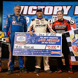 Sharon Speedway (Hartford, OH) – World of Outlaws Real American Beer Late Model Series – Battle at the Border – July 11th-12th, 2025.